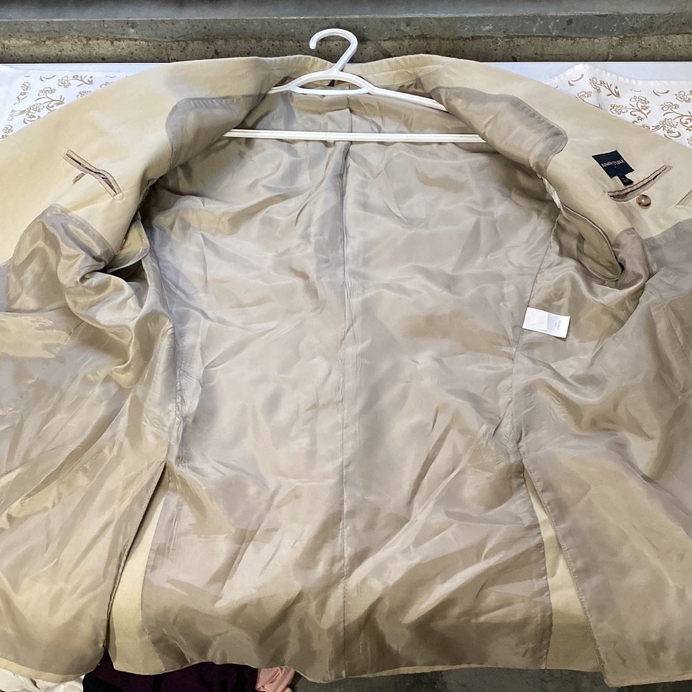 Banana Republic khakis blazer made in Egypt size 42R - Picture 9 of 15